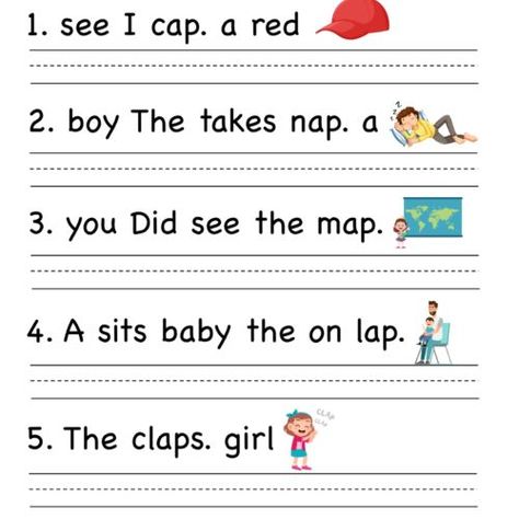 Kindergarten Unscramble words Worksheets Unscramble Words Worksheets, Ap Word Family, Words Worksheets For Kindergarten, Sentences Kindergarten, Writing Sentences Worksheets, Sentences Worksheet, Kindergarten Word Families, Jumbled Words, First Grade Reading Comprehension