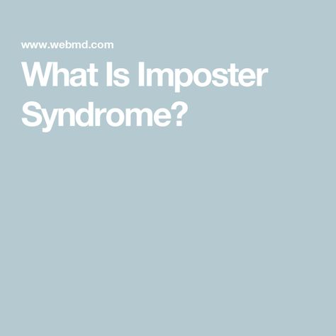 What Is Imposter Syndrome? What Is Imposter Syndrome, Venus And Serena Williams, Podcast Topics, Tech Career, American Psychological Association, Imposter Syndrome, Good Morning Britain, Job Satisfaction, Clinical Psychology