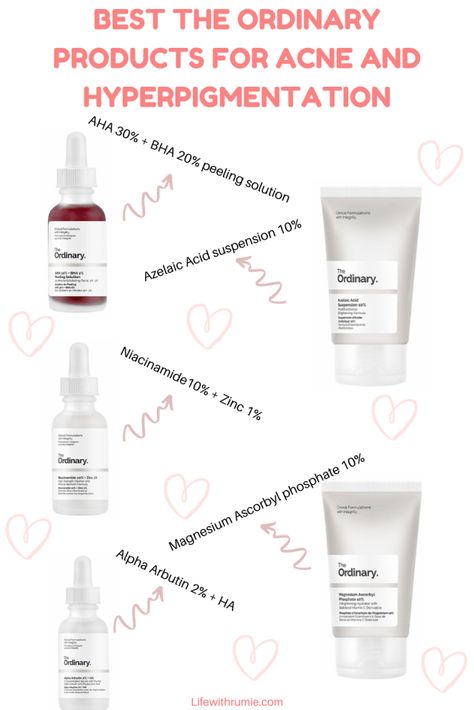 The ordinary product guide: the top 5 best-selling products - Life with rumie Products For Pigmentation On Face, The Ordinary Skincare Routine Hyperpigmentation, Ordinary For Hyperpigmentation, The Ordinary Skincare Hyperpigmentation, Ordinary Skincare For Hyperpigmentation, The Ordinary Hyperpigmentation Routine, Ordinary Acne Routine, Skincare For Pigmented Skin, Best Products For Hyperpigmentation