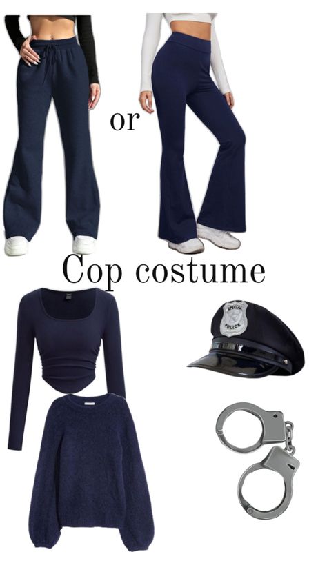 #cop #halloweencostume #halloween #copsandrobbers #police Police Officer Outfit, Police Halloween Costumes, Police Costume, Cops And Robbers, Outfit Simple, Costume Halloween, Police Officer, Halloween Costumes, Halloween