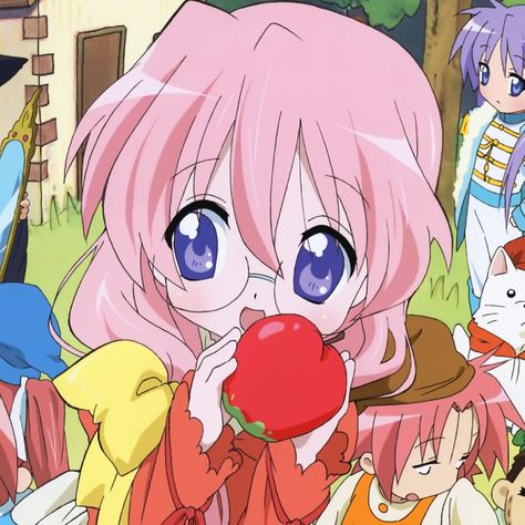 Lucky Star Official Art, Miyuki Lucky Star Pfp, Lucky Star Icons, Miyuki Lucky Star, Lucky Star Pfp, Takara Miyuki, Miyuki Takara, Lucy Star, Bored In Class