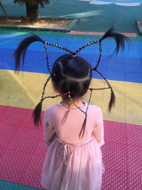 Hair Fails, Up Hairdos, Wacky Hair, Peinados Fáciles Para Cabello Corto, New Hairstyle, Short Models, Crazy Hair Days, Toddler Hair, Crazy Hair