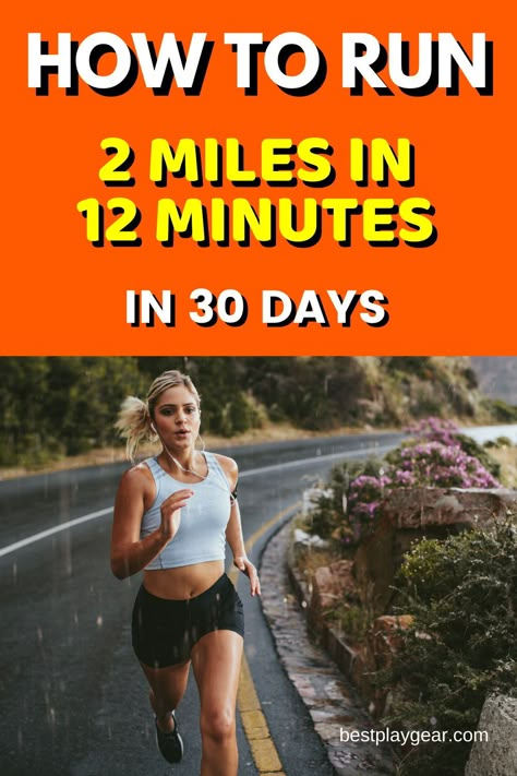 Do you want to run 2 miles fast? Here is a 2 mile run training plan that may be able to make you run it in 12 mins and in 30 days...Include this in your 2 mile run training and you will definitely see progress...#racetraining #runningplan #running #runningtips #runner #run 2024 Running Goals, 5k Speed Training Plan, Fast 5k Training Plan, How To Run A 10 Minute Mile, Running Training Plans 10k, 3 Mile Running Plan, Xc Training Plan, Run A Faster Mile, 1 Mile Run Training