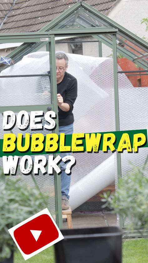 Greenhouse Insulation Bubble Wrap, Winterize Greenhouse, Harbor Freight Greenhouse, Bubble Wrap Insulation, The Greenhouse, Good Time, Bubble Wrap, A Month, Bubbles