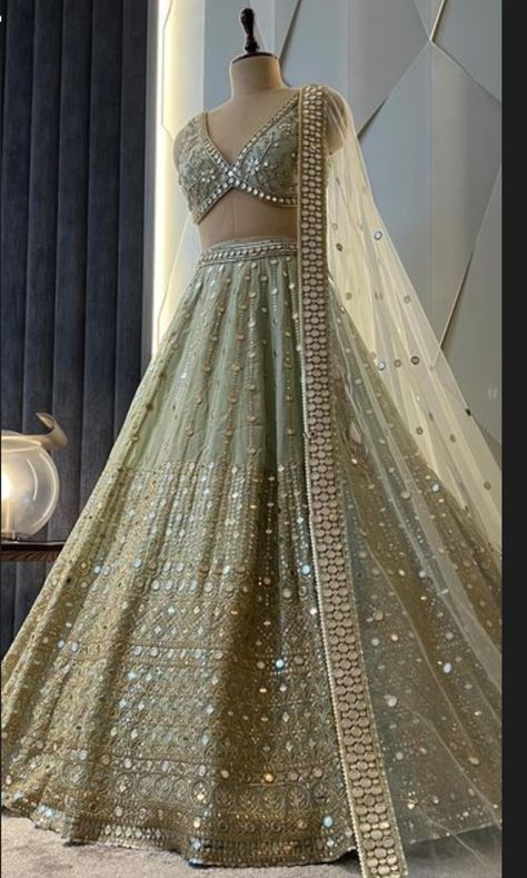 Lehenga For Bride's Sister, Ring Ceremony Dress, Indian Engagement Dress, Lehenga Designs Latest, Indian Outfits Modern, Indian Fits, Engagement Lehenga, Lehenga Dress, Designer Anarkali Dresses