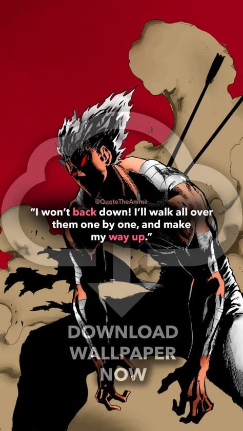 7+ Powerful Garou Quotes - One Punch Man (HQ Images) | QTA One Punch Man Quotes, Garou Wallpaper, Frank Movie, Itachi Quotes, Caped Baldy, One Punch Anime, Man Quotes, Hero Quotes, Saitama One Punch