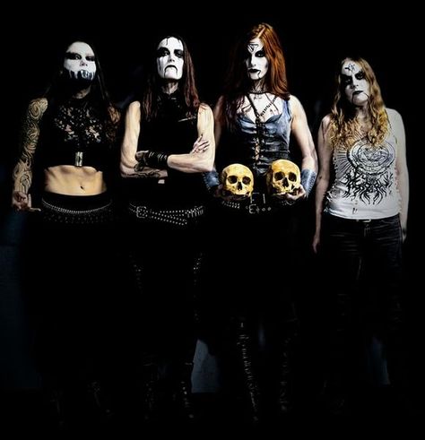 Corpse Makeup Black Metal, Black Meta, Heavy Metal Songs, Heavy Metal Guitarists, Women In Metal Music, Metalhead Tiktok, Power Metal Bands, Black Metal Girl, Alt Makeup