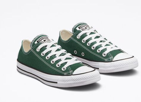 Green Converse Low Top, Converse Low Cut, Party Colors, Wedding Parties Colors, Low Top Converse, Converse Low, Wedding Sneakers, Converse Low Tops, Green Converse