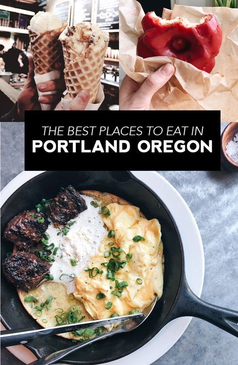 All the best places to eat in Portland Oregon! | www.nourished-bliss.com Portland Oregon Food, Portland Oregon Travel, Oregon Adventures, Downtown Portland Oregon, Portland Food, Best Food Trucks, Oregon Vacation, Breakfast Cafe, Portland Travel