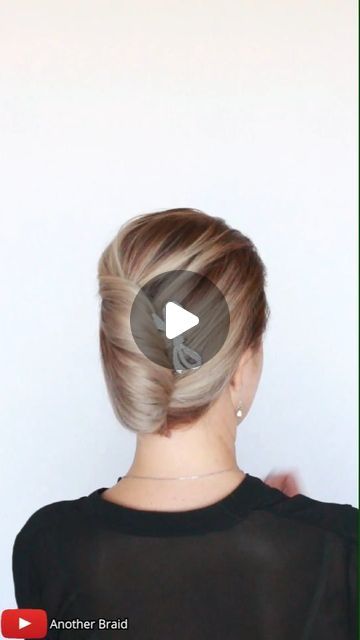 Trendafilka Kirova on Instagram: "The easiest french roll 
.
.
.
#hairvideo #frenchbraids #peinados #braidinspo #dutchbraid #easyhair #trenzas #weddinghairinspo #bridalhairinspo #infinitybraid #прически  #tutorial #promhair #bridalhairinspo #dutchbraids  #braiding #braids #braidedhairstyle #hairstyle #weddinghairstyles #weddinghair #fishtailbraid" French Roll Hairstyle, Infinity Braid, French Roll, Roll Hairstyle, Dutch Braid, Fish Tail Braid, French Braid, Hair Videos, Prom Hair