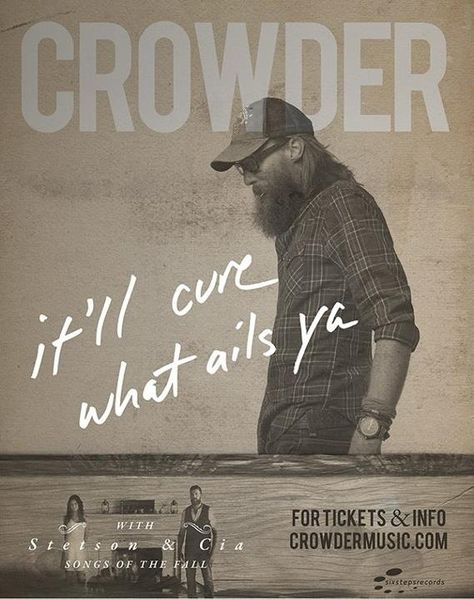 David Crowder David Crowder, Christian Music Artists, Jesus Songs, Christian Rock, Music Books, Christian Artists, Tv Music, Diet Menu, Praise God