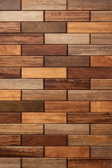 Wooden Brick Wall, Wood Brick Wall, Wooden Tiles Wall, Front Wall Tiles, Brick Wall Tile, Wooden Wall Tiles, Wooden Wall Cladding, Wall Tile Texture, Brick Wall Decor