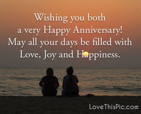 Wishing you both  love relationships couples always forever husband anniversary happy anniversary Happy Anniversary Friends, Happy Wedding Anniversary Quotes, Anniversary Quotes For Couple, Happy Anniversary Messages, Anniversary Wishes Quotes, Anniversary Wishes For Friends, Anniversary Wishes For Couple, Wedding Anniversary Message, Happy Wedding Anniversary Wishes