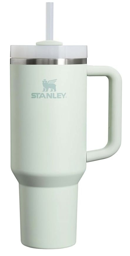 Stanley Quencher H2.0 FlowState Stainless Steel Vacuum Insulated Tumbler with Lid and Straw for Water, Iced Tea or Coffee, Smoothie and More, Mist, 40oz Coffee Smoothie, Stanley Quencher, Tea Or Coffee, Stanley Cup, Tumblers With Lids, Insulated Tumblers, Iced Tea, Mist, Smoothie