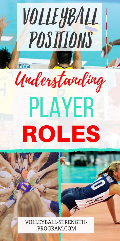 Understanding player roles on the team Volleyball Tryouts Checklist, Volleyball Drills At Home By Yourself Serving, Volleyball Self Practice, Basic Skills In Volleyball, Setter Drills For Volleyball, Volleyball Positions On Court, Outside Hitter Volleyball, Volleyball Coach, Volleyball Middle Blocker