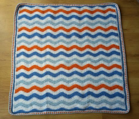 Orange Crochet Blanket, Bright Crochet, Crochet Throw Pattern, Orange Crochet, Crochet Afghans, White And Orange, Crochet Baby Blanket, Crochet Throw, Crochet Stuff