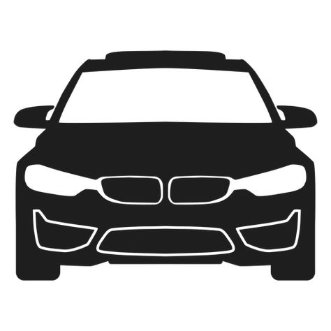 Bmw car front view silhouette #AD , #ad, #Aff, #car, #silhouette, #view, #Bmw Front Facing Car, Car Vector Illustration, Car Front View, Disney Silhouette Art, Car Animation, Carros Bmw, Bmw Performance, Mercedes Truck, Idee Cricut