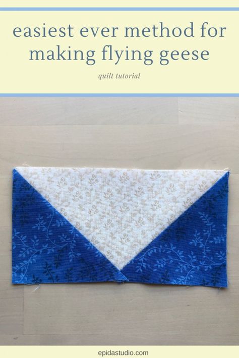 Quilt Diy Tutorial, Triangle Quilt Tutorials, Free Baby Patterns, Flying Geese Quilt, Sewing Easy Diy, Sewing Crafts Tutorials, Star Quilt Blocks, Simple Math, Quilt Block Tutorial