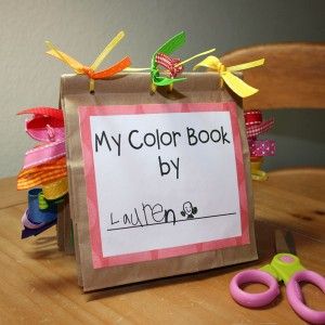 Love this for a craft for the girls! They love to glue and cut things! Especially their hair when I'm not looking:) Color Book Preschool, Preschool Craft, Preschool Colors, Teaching Colors, Alphabet Cards, Color Book, Tot School, E Mc2, My Color