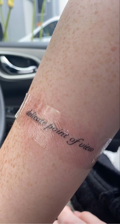 I Want To Be Great Or Nothing Tattoo, Loyle Carner Tattoo, Joshua Bassett Tattoo, Delicate Point Of View Tattoo, Harry’s House Tattoo Ideas, Harry’s House Tattoo, Harry Styles Inspired Tattoos, Harry Tattoos, Harry Styles Tattoos