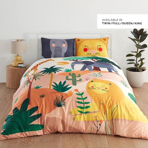 Bedding Sets – Rookie Humans Safari Design, Kid Bedroom, Bedroom Organization, Kids Bedding Sets, Room Redo, Duvet Covers Twin, Boys Bedroom, Twin Duvet, Kids Sleep