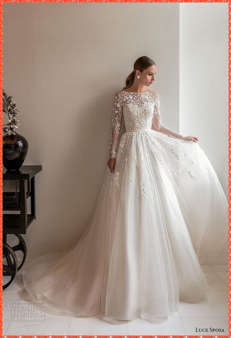 [SponsoredPost] 66 Must Have Wedding Dresses Lace Sleeves Hacks You'll Be Surprised By This Summer #weddingdresseslacesleeves Wedding Dress Lace Back, A Line Wedding Dress Lace, Windsor Knot, Western Wedding Dresses, Wedding Inspirasi, Top Wedding Dresses, Classic Wedding Dress, Wedding Dress Trends, Long Sleeve Wedding