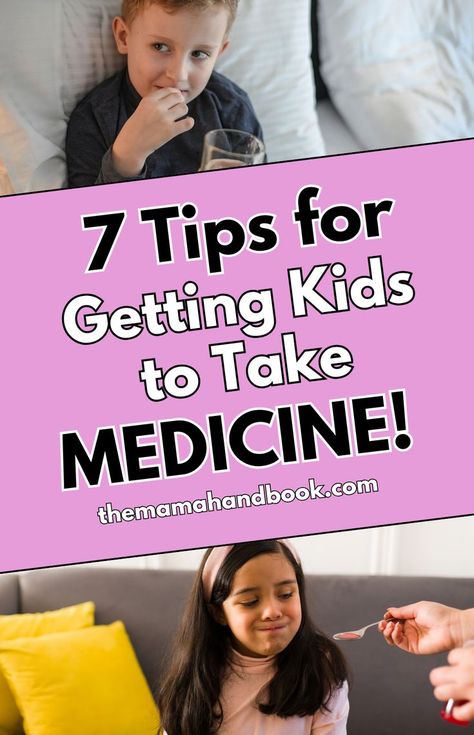 Discover effective tricks to get kids to take medicine and make it easier for a sick toddler. If they struggle to take their medicine, these giving kids medicine tricks offer ways to trick kids into taking medicine. You’ll get your kids to take their medicine in no time with these simple tips to get kids to take medicine. Sick Toddler, Taking Medicine, Take Medicine, Parenting Challenge, Kid Hacks, Mom Tips, Family Life, Affiliate Links, No Time