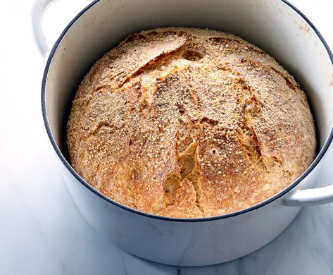 No Kneading, but Some Fine-Tuning - The New York Times Jim Lahey, Knead Bread Recipe, Mark Bittman, A Loaf Of Bread, Knead Bread, Best Bread Recipe, Loaf Of Bread, Baked Bread, No Knead Bread