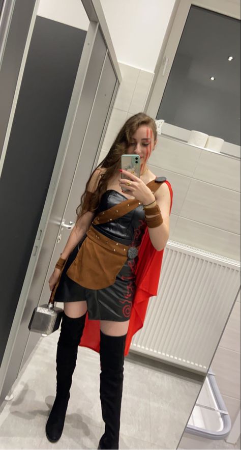 Thor Womens Costume, Thor Costume Women, Thor Costume Female, Female Thor Costume, Camp Costume, Loki Halloween Costume, Superhero Costumes Female, Thor Costume, Thor Cosplay