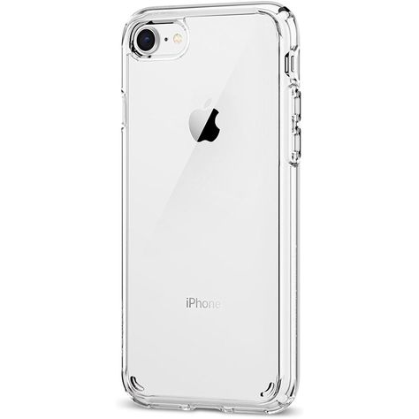 Spigen Ultra Hybrid [2nd Generation] iPhone 7 Case / iPhone 8 Case with Air Cushion Technology for Apple iPhone 7 (2016) / iPhone 8 (2017) - Crystal Clear         -- Click image to review more details. (This is an affiliate link) #CellPhonesAccessories Clear Phone Case Iphone 11, Clear Iphone 11 Case, Iphone 13 Case Clear, Iphone Cover Transparent, Clear Iphone 7 Case, Phone Decorations, Girls Ankle Socks, Iphone 7 Phone Cases, Casing Iphone