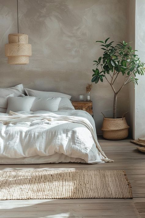 15 Japandi Bedroom Interior Designs To Celebrate Minimalism! - My Decor Inspo Japandi Bedroom Interior Design, Minimalist Wood Furniture, Japandi Bedroom Ideas, Japandi Bedroom Design, Zen Bedroom Ideas, Japandi Bedroom, Minimalist Bed, Zen Bedroom, Japandi Interior