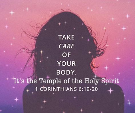 Body Is The Temple Of God, Your Body Is Gods Temple, Your Body Is A Temple Bible Verse, Christian Beauty, Healthy 2024, Temple Quotes, Godly Character, Quote Bubble, Christian Fitness