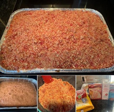 Strawberry Crunch Tres Leches Cake – Tnextrecipes Strawberry Crunch Tres Leches, Box Strawberry Cake, Strawberry Tres Leches Cake, Cream For Cake, Strawberry Tres Leches, Different Cake Flavors, Hamburger Potato Casserole, Strawberry Crunch Cake, Tres Leches Cake Recipe