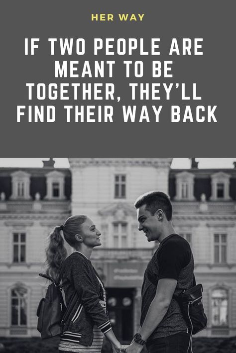 I always rolled my eyes every time someone said, �If it�s meant to be, you will be together again.� Until it happened to me. End Of Relationship, Getting Back Together Quotes, Back Together Quotes, Lonely Marriage, Husband Ideas, Always Love You Quotes, Letters To My Husband, Letter For Him, No Going Back