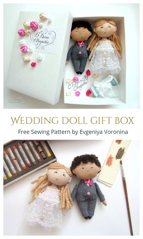 DIY Fabric Wedding Doll Free Sewing Pattern | Fabric Art DIY Fabric Art Diy, Diy Rag Dolls, Homemade Wedding Gifts, Doll Patterns Free, Toy Sewing, Homemade Wedding, Wedding Doll, Doll Clothes Patterns Free, Homemade Dolls