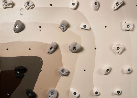 Patternity has designed a gradient pattern for the Ascension bouldering wall… Ace Hotel London, Indoor Climbing Wall, Bouldering Wall, Basement Gym, Rock Climbing Wall, Indoor Climbing, Climbing Gym, London Design Festival, Ace Hotel