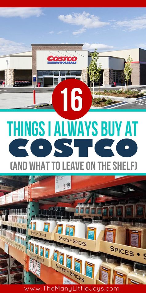 Best deals at Costco: 16 things I always buy (and a few to skip) - The Many Little Joys Best Deals At Costco, Costco Shopping List, Grocery Hacks, Costco Prices, Fabulously Frugal, Bulk Store, Costco Deals, Bulk Shopping, Living Frugal