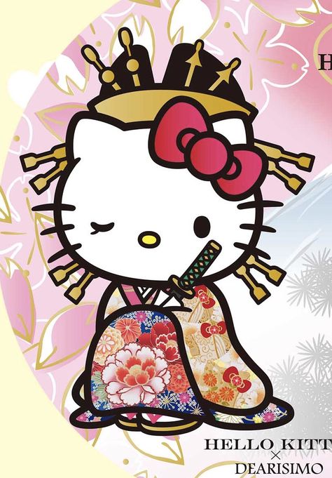 Aethstetic Hello Kitty, Sanrio Figures, Hello Kitty Japanese, Batik Painting, Hello Kitty Images, Sweet Tattoos, Hello Kit, Kitty Drawing, Hello Kitty Backgrounds