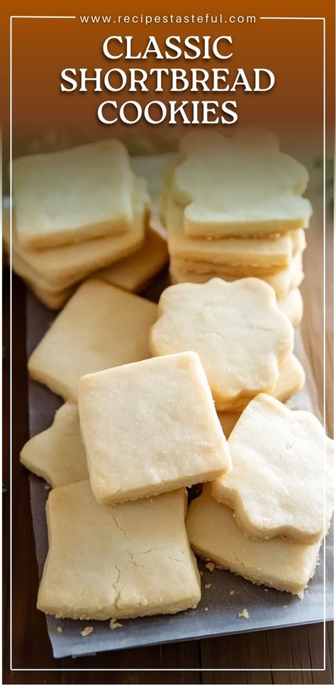 Perfectly buttery and tender shortbread cookies that have been a favorite for over 35 years! This simple yet foolproof recipe yields melt-in-your-mouth cookies with just three ingredients. A timeless treat that’s perfect for any occasion. Shortbread Cookie Recipe Christmas, Best Shortbread Cookie Recipe, Three Ingredient Cookies, Shortbread Recipe Easy, Best Shortbread Cookies, Buttery Shortbread Cookies, Shortbread Cookie Recipe, Shortbread Recipes, Fool Proof Recipes