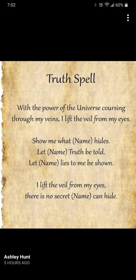 Spell For Truth, Shower Spells Witch, Spell To Get Over Someone, Spell To See The Truth, Spell To Reveal The Truth, How To Become A Witch In Real Life, Truth Spell Reveal, Dark Magic Spells Revenge, Spells That Actually Work No Ingredients