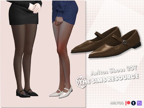 The Sims Resource - Glossy flats Sims 4 Black Hair, Sims 4 Anime, Cc Shoes, Sims 4 Cc Shoes, Sims 4 Mm Cc, Free Sims, Sims 4 Teen, Sims 4 Mm, Sims4 Clothes