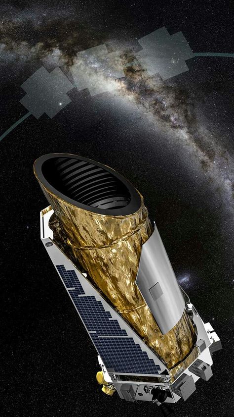 Kepler Space Telescope, launched 2009. Microscopes, The Final Frontier, Space Telescope, Telescopes, Hard Water, High Contrast, Water