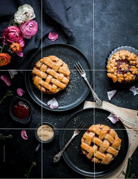 Thirds Photography, Rule Of Thirds Photography, Food Photography Lighting, Food Photography Composition, Food Flatlay, Food Photography Tutorial, Dark Food Photography, Best Food Photography, Food Photoshoot