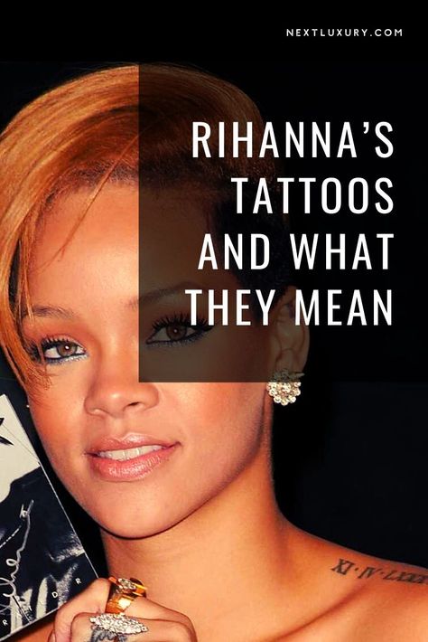 Rhianna Tattoos Chest, Rihanna’s Tattoos, Nicki Minaj Arm Tattoo, Rihanna Sternum Tattoo, Bharatnatyam Tattoo, Neck Tattoos Women Side Words, Chemo Port Tattoo, Rihanna Neck Tattoo, Rihanna Tattoo Chest