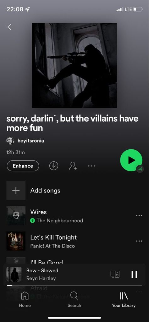 Spotify Villain Playlist, Villain Spotify Covers, Spotify Playlist Villian, Spotify Playlist Covers Villian, Villain Era Playlist, Feel Good Playlist Cover, Villain Playlist Cover, Hot Songs Playlist, Hot Villain Aesthetic