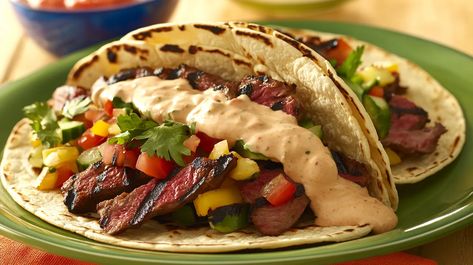 Venison Tacos, Grilled Venison, Luscious Recipes, Feta Chicken, Taco Fillings, Beef Dinners, Fire Grill, Chipotle Sauce, Venison Recipes