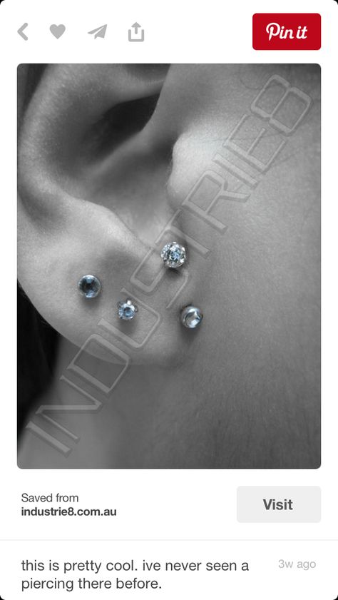 Double Anti Tragus Piercing, Anti Tragus Piercing Ideas, Surface Tragus Piercing, Surface Tragus, Anti Tragus Piercing, Anti Tragus, Cool Piercings, Tragus Piercing, Piercing Ideas