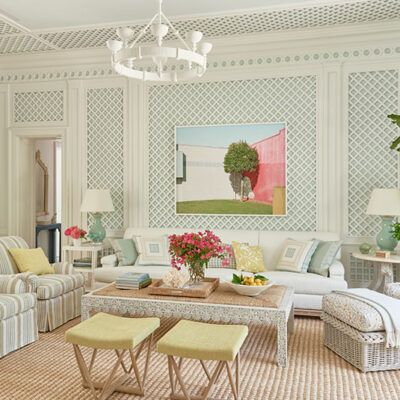 Phoebe Howard, Palm Beach Decor, Florida Interior Design, Veranda Magazine, Beach Living Room, Glam Pad, Palm Beach Style, Beach Interior, Florida Room