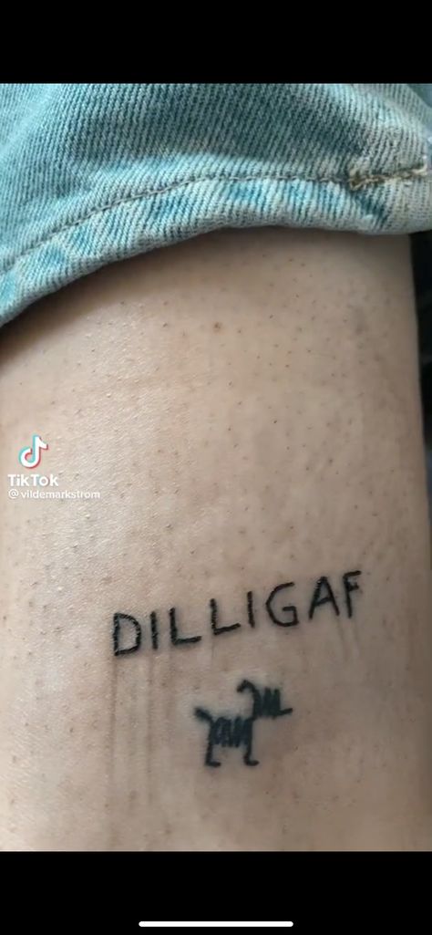 Dilligaf Tattoo, Fish Tattoos, Jesus Fish Tattoo, Tattoo Quotes, Tattoos, Quick Saves