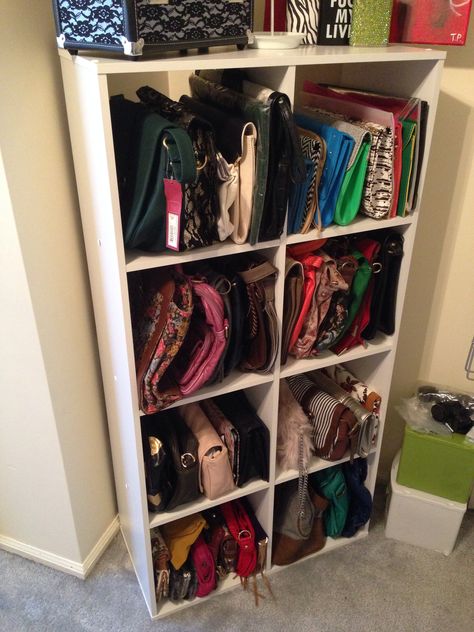 Storage Closet, Cube Organizer, Storage Closet Organization, Clean Room, Organize Your Life, Closet Storage, Small Purse, Closet Organization, Shoe Rack